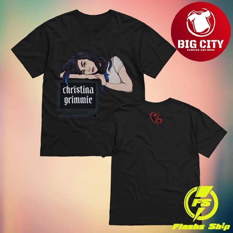 Christina Grimmie Shop Grimmie Tv Two Sided Shirt