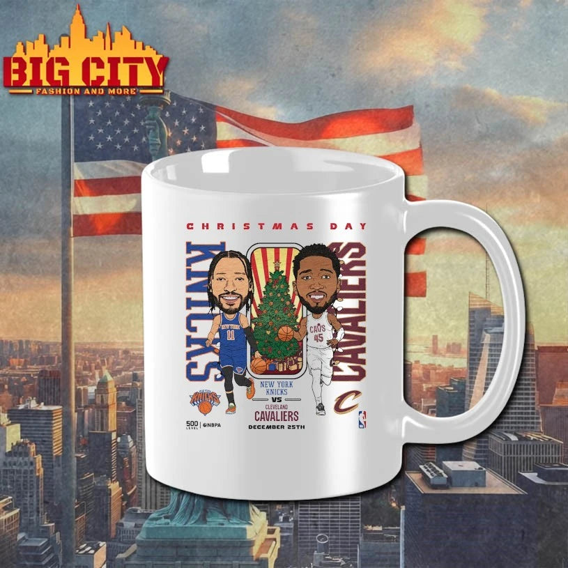 Christmas Day 2025 NBA Matchup Knicks Vs. Cavaliers shirt