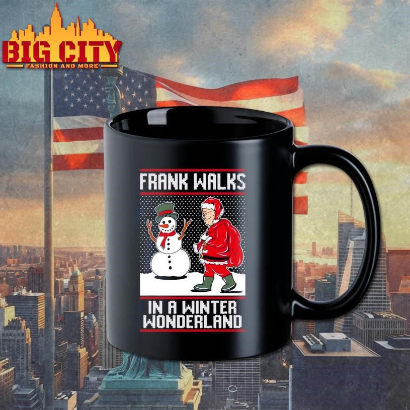 Christmas Frank Walks Wonderland Ugy 2025 Shirt