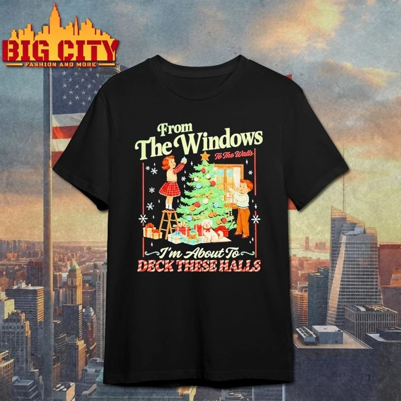 Christmas From The Windows To The Walls 2025 shirt