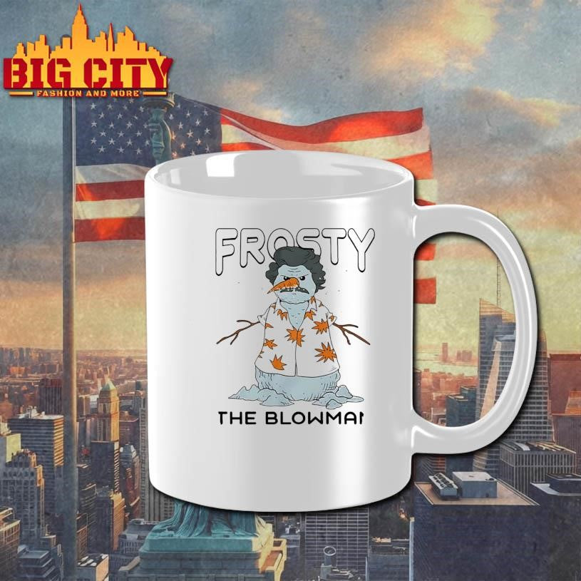 Christmas Frosty the Blowman snowman shirt