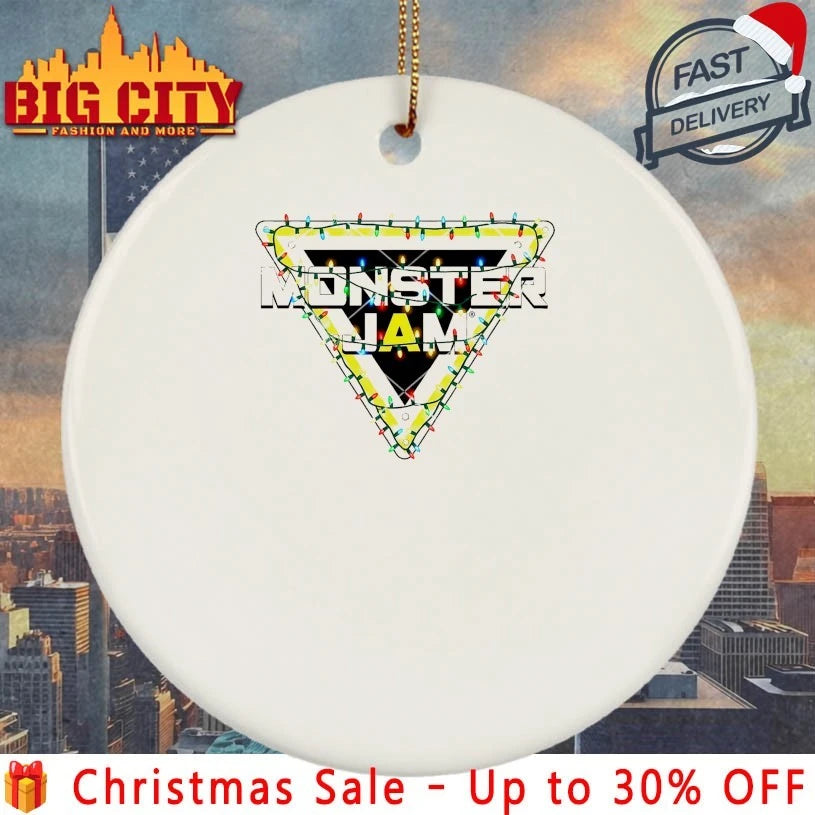 Christmas Monster Jam Logo shirt