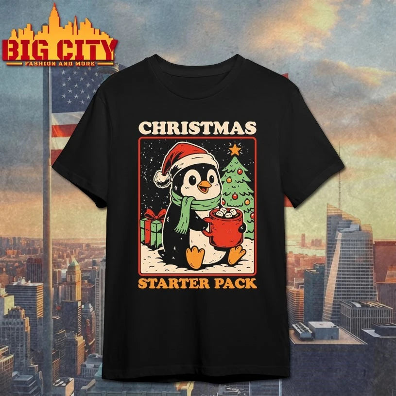 Christmas Penguin Starter Pack shirt