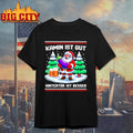 Christmas Santa Claus Kamin Ist Gut Hintertür Ist Besser shirt