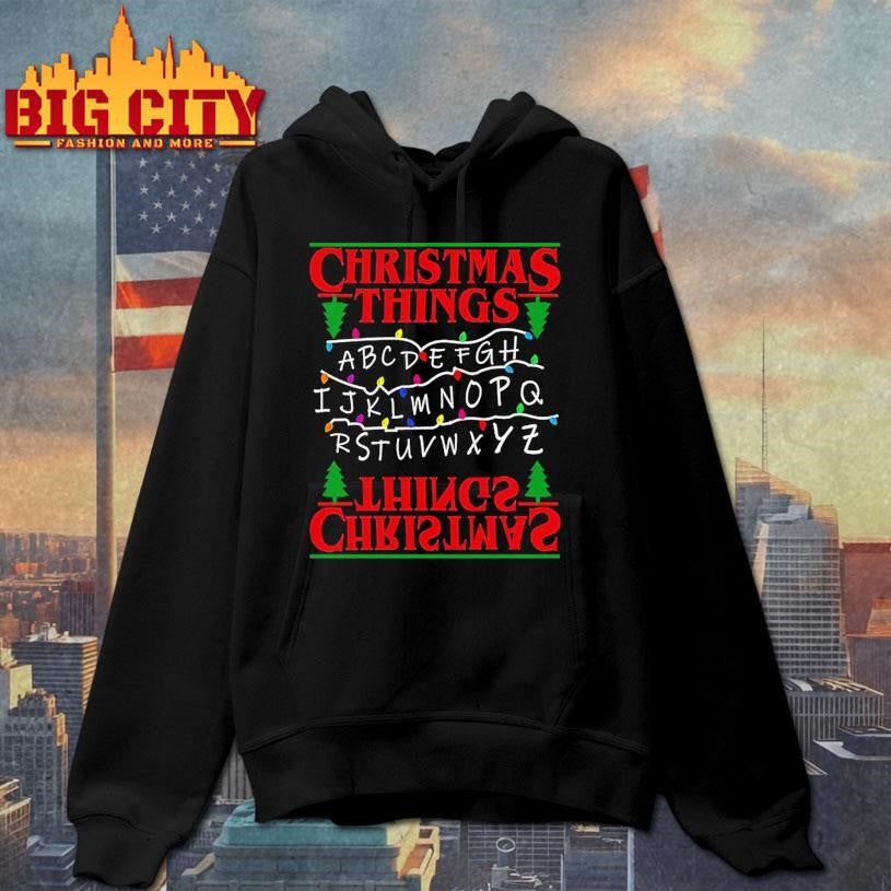 Christmas Tree Alphabet Lights Shirt