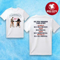 Chromeo So You Wanna Two Step 2025 Two Sided Shirt