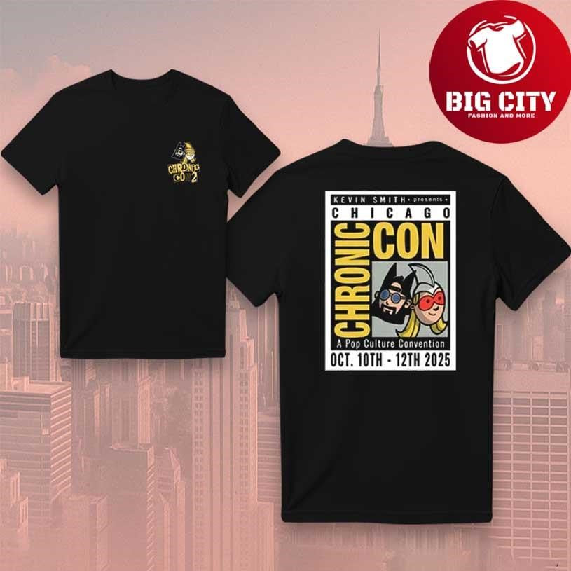 Chronic Con 2 Oct 10-12 2025 Chicago New Two Sided Shirt