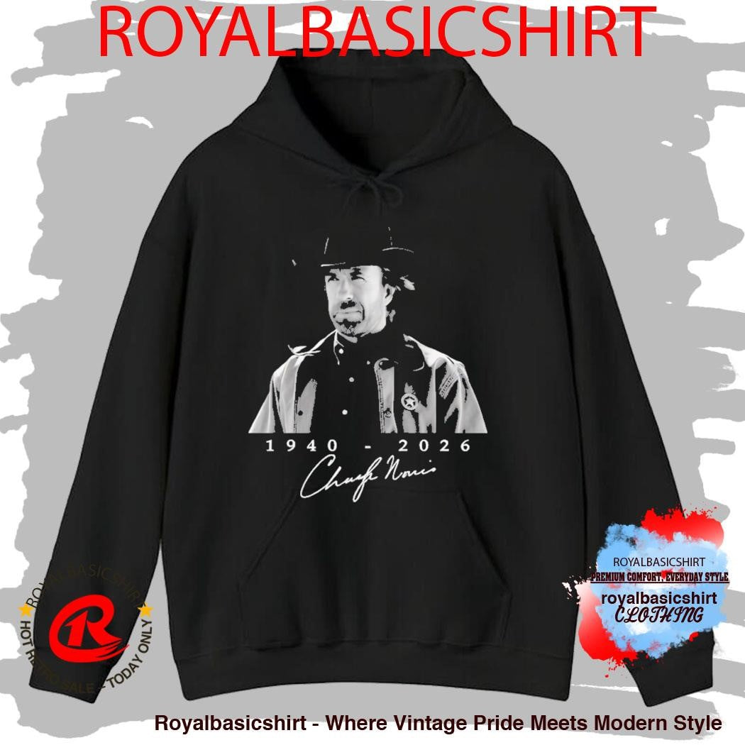 Chuck Norris 19402026 Rest In Peace Tribute Shirt