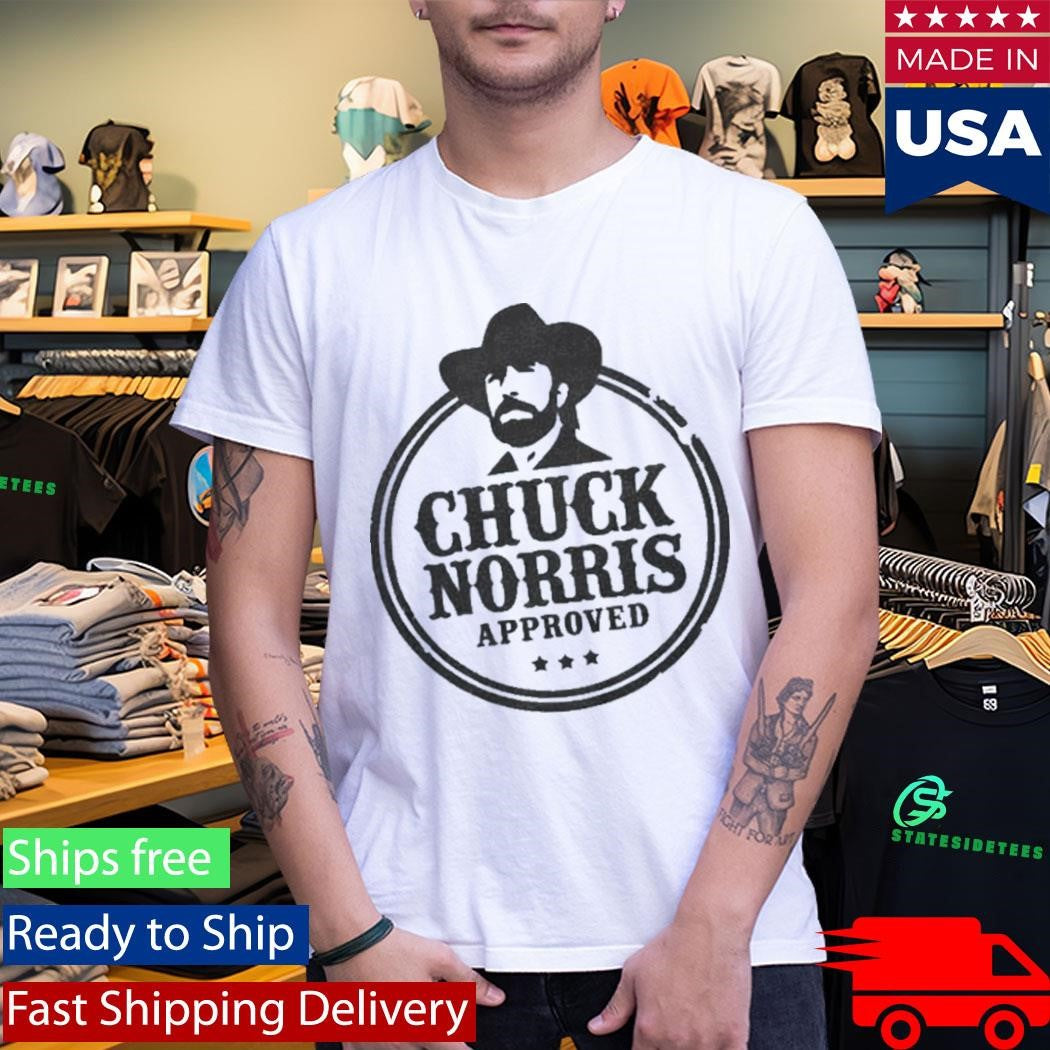 Chuck Norris Approved Martial Arts Legend Karate Movie Fan Shirt