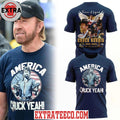 Chuck Norris Forever American Shuck Yeah Forever A Legend 1940-2026 Thank You FOr The Memories T-Shirt
