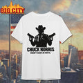 Chuck Norris He Doesnt Sleep He Waits Vintage Shirt