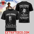 Chuck Norris Legend Never Dies T-Shirt