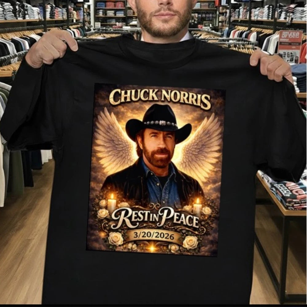 Chuck Norris Rest in Peace Memorial Shirt