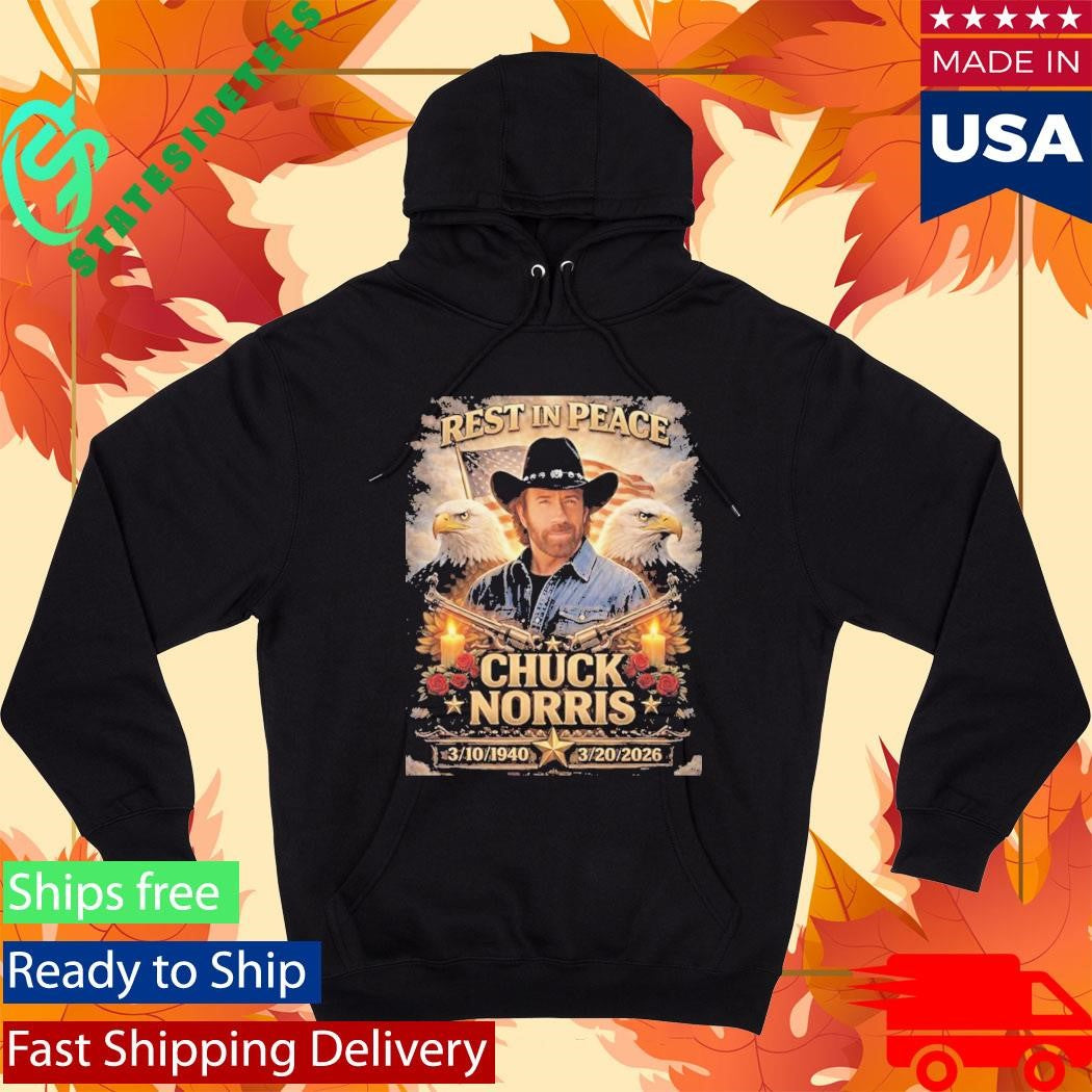 Chuck Norris Rest in Peace RIP Shirt