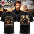 Chuck Norris The Unstoppable Legend Never Die 1940-2026 Hooded Your Legacy Will Never Die T-Shirt