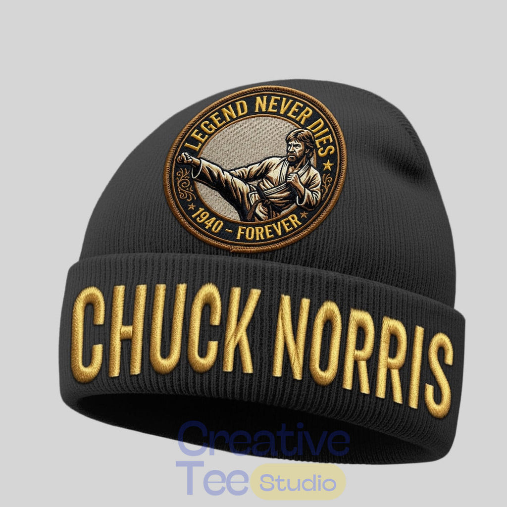 Chuck Norris “Legend Never Die” Beanie