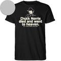 Chuck Norris died and went to heaven Shirt
