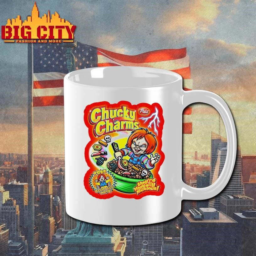 Chucky Charms Cereal Horror Movie Shirt