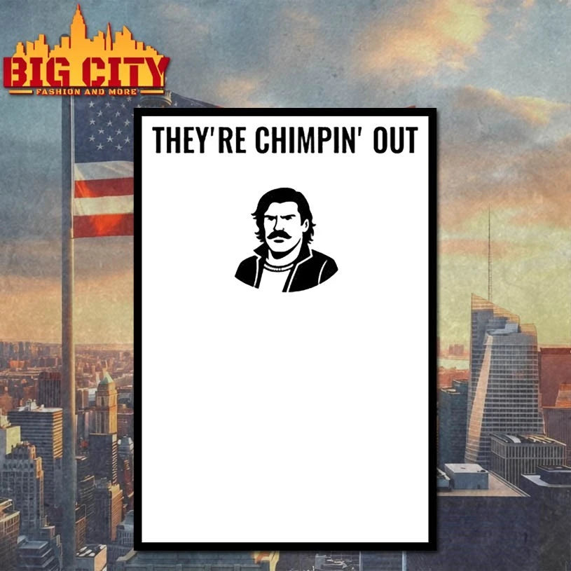 Chudthebuilder’s They’re Chimpin’ Out shirt