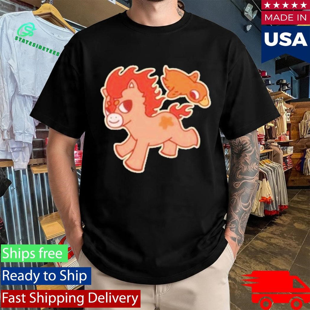 Chunky Fire Horse And Duck Ya Shirt