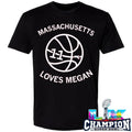 Church Of Bracketology Massachusetts Loves Megan Shirt