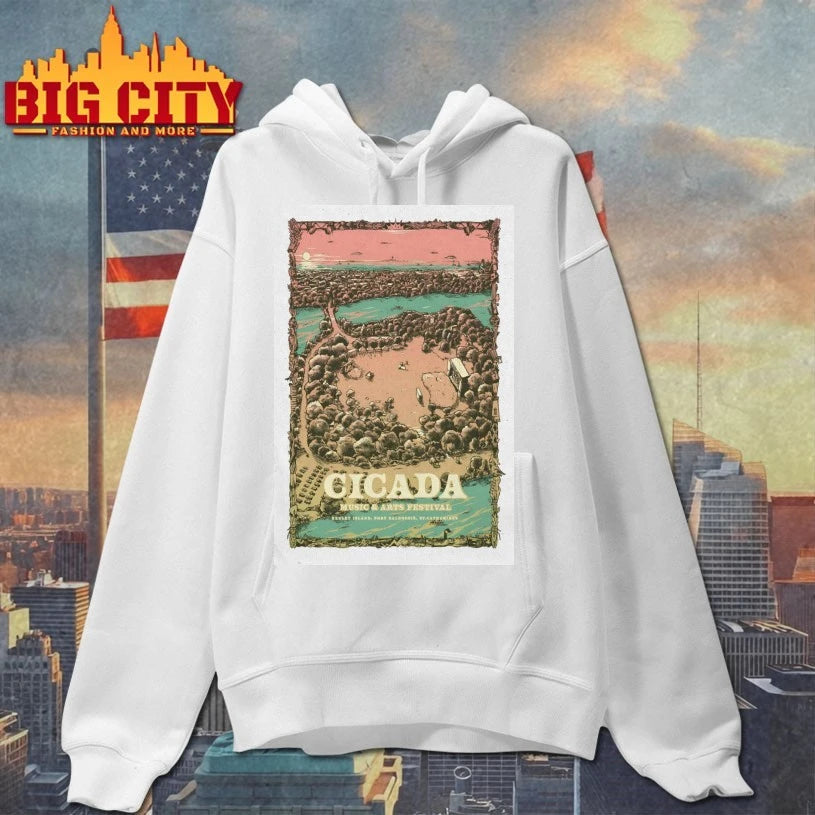 Cicada Music And Arts Festival St Catharines ON Oct 3-4 2025 Poster shirt