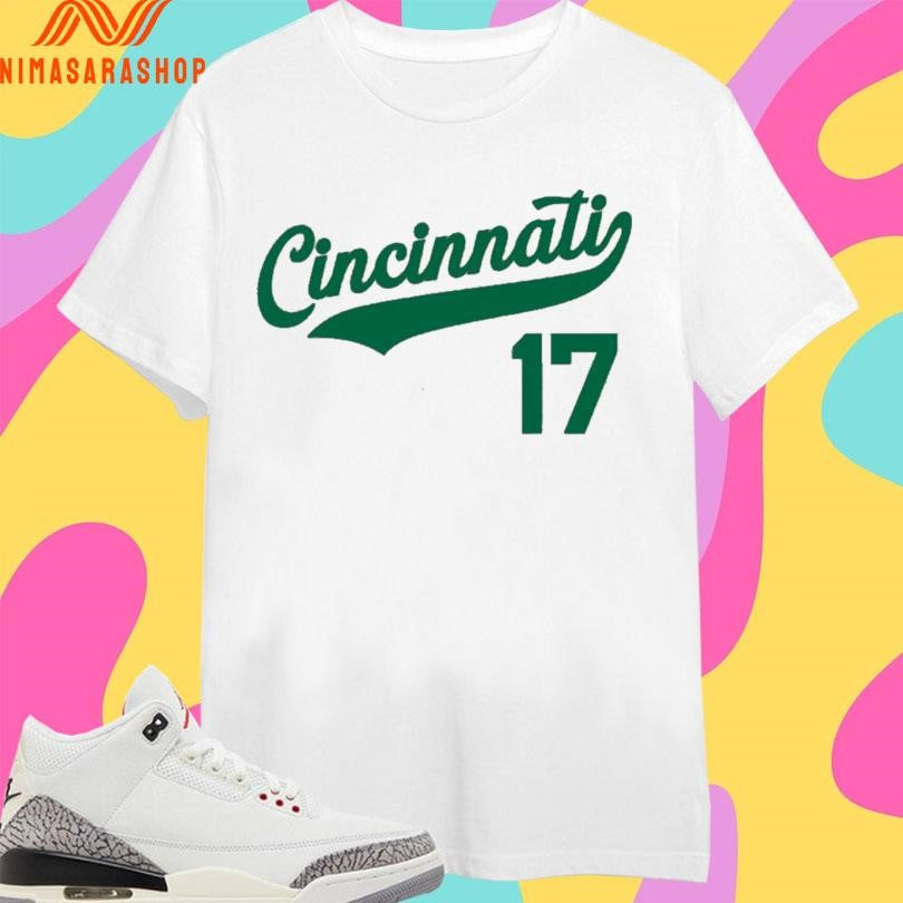 Cincinnati Baseball Script 17 Shirts