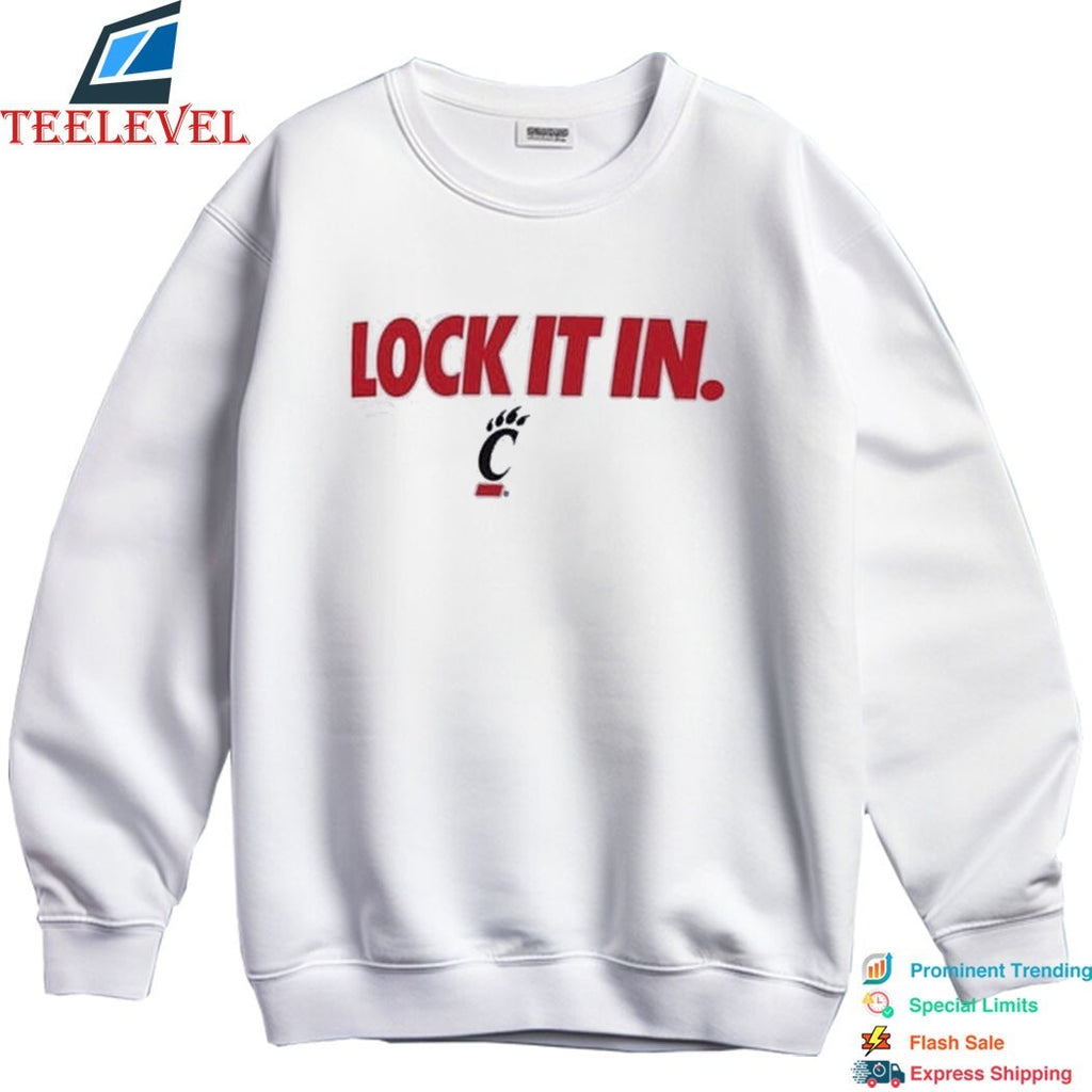 Cincinnati Bearcats Lock It In T-shirt
