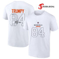 Cincinnati Bengals forever RIP Bob Trumpy 84 signatures name and number shirt