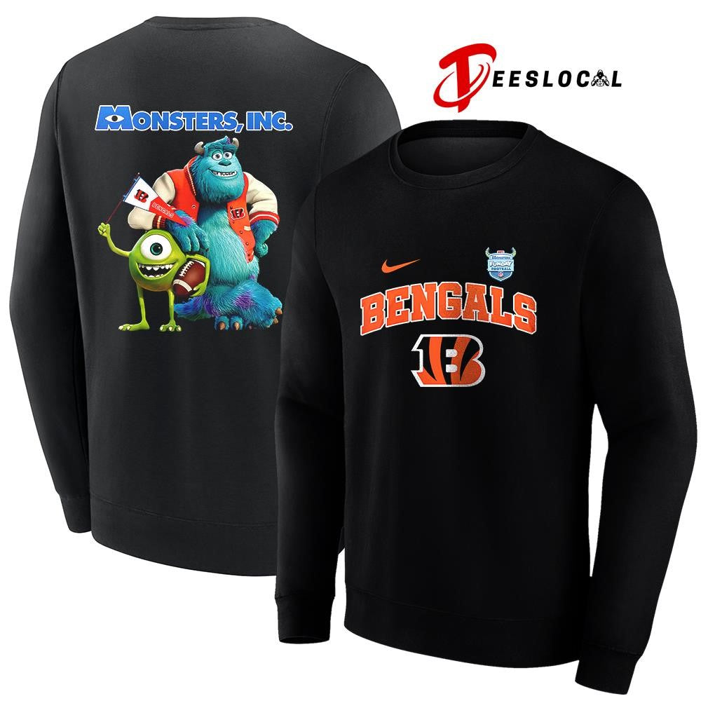 Cincinnati Bengals x Monster Inc Funday cartoon shirt