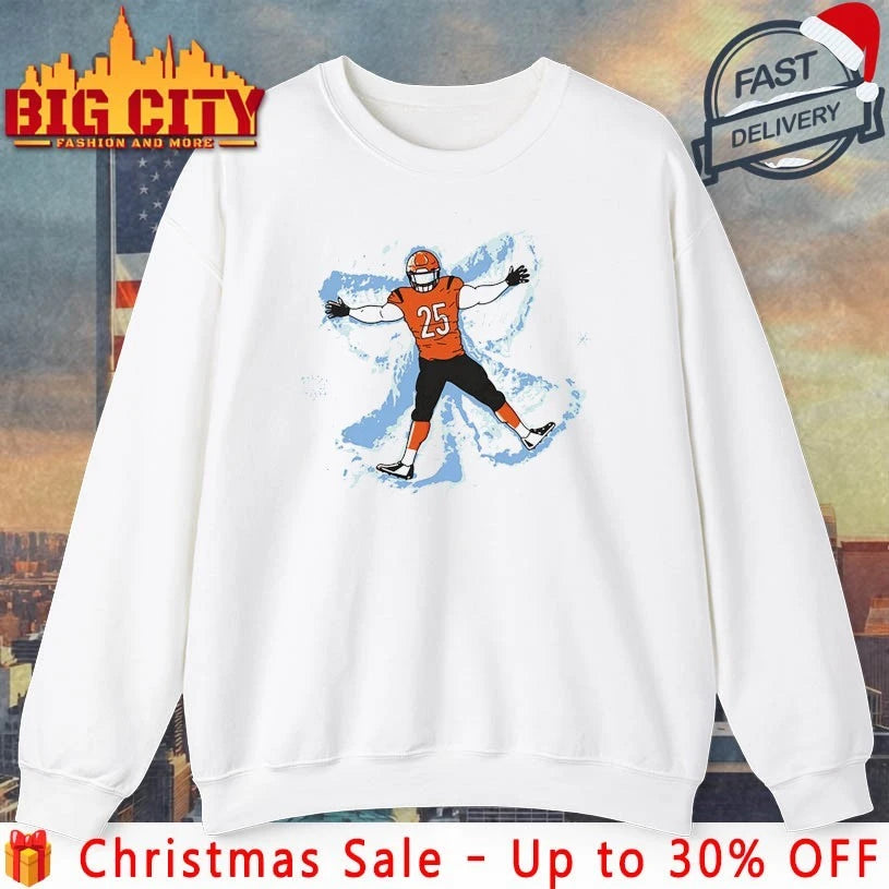 Cincinnati Football Snow Angel shirt