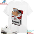 Cincinnati Reds Smokes Give ‘Em The Heater Cigarettes Marlboro T-Shirts