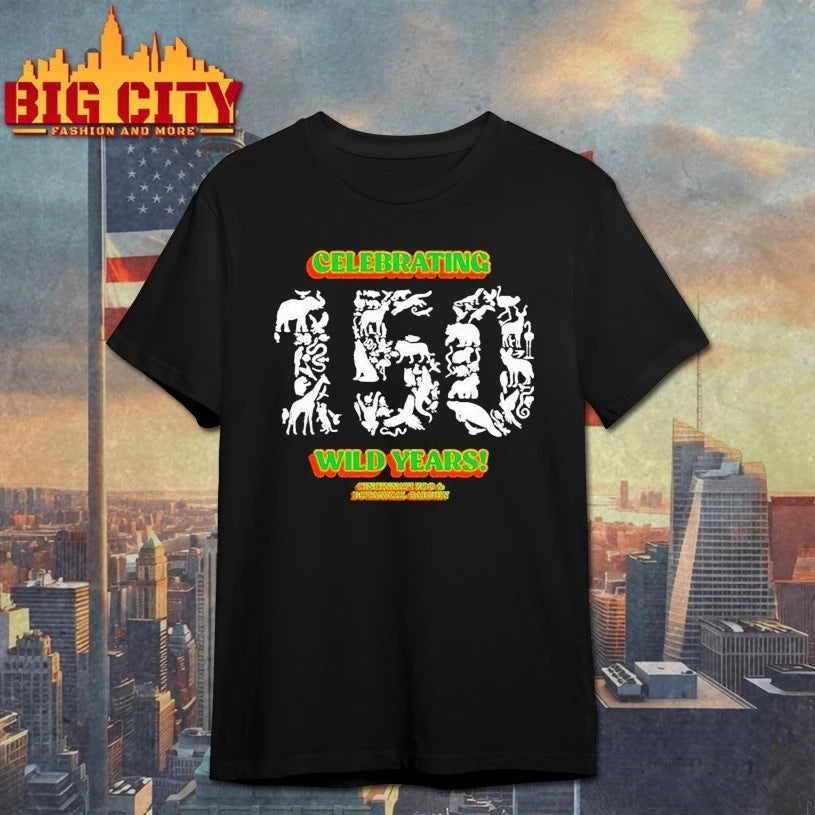 Cincinnati Zoo And Botanical Garden Celebrating 150 Wild Years Shirt