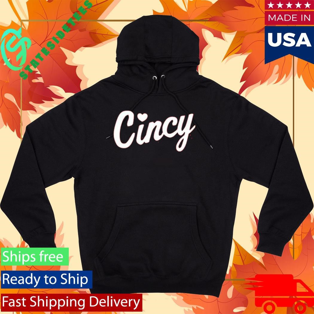 Cincy Script With Heart Shirt
