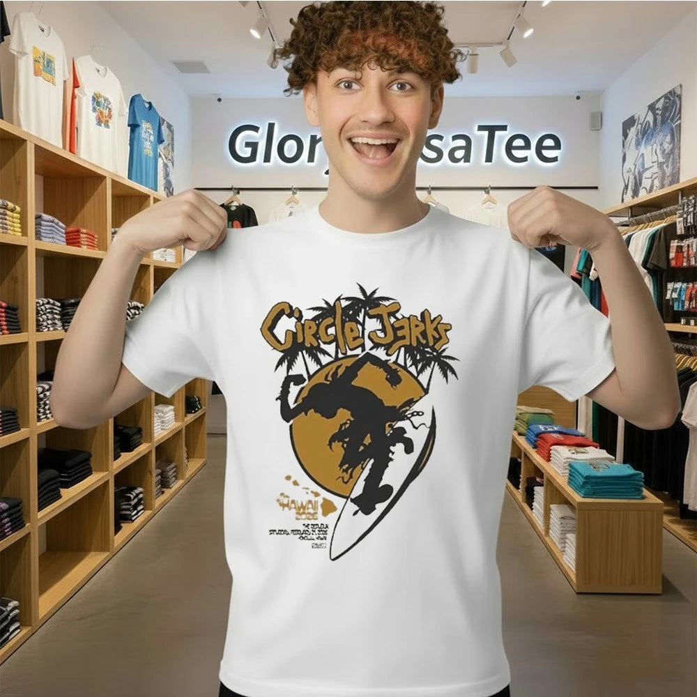Circle Jerk Hawaii 2026 Tee At The Republik Honolulu Hawaii On Saturday February 21st 2026 Shirt