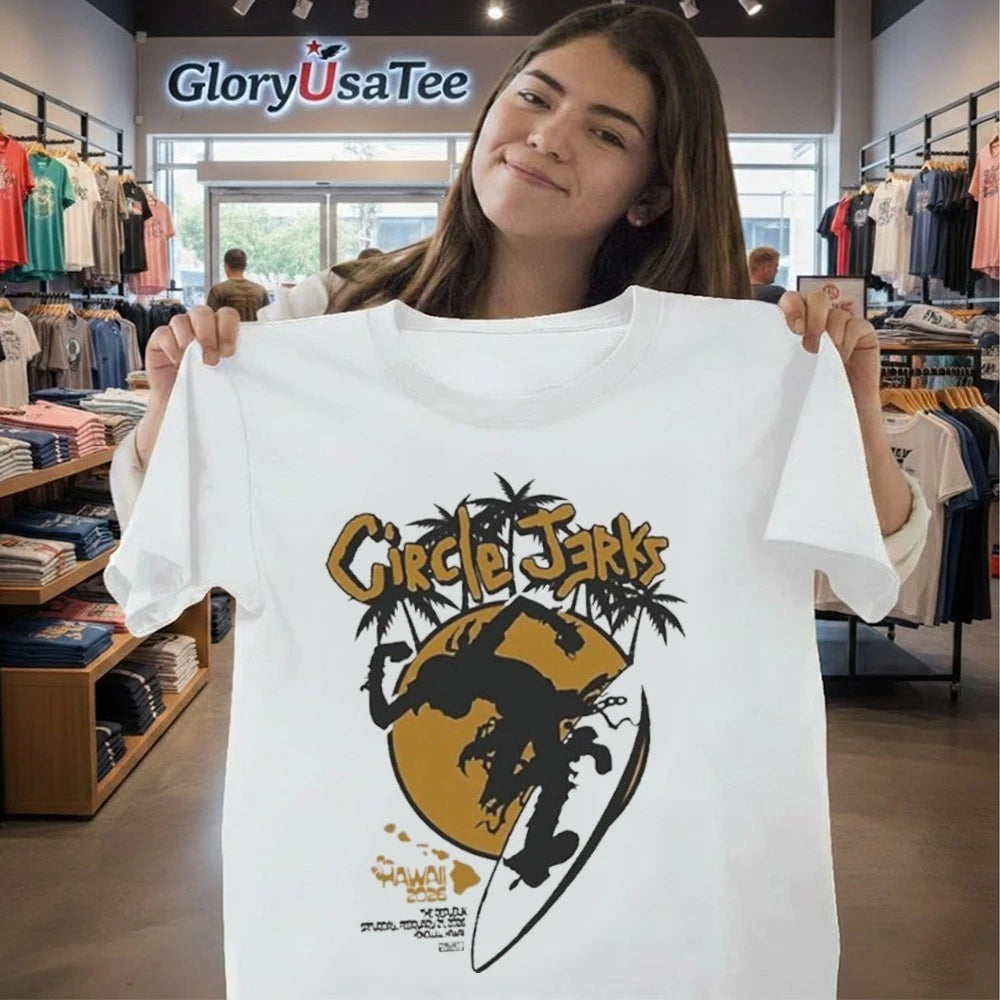 Circle Jerk Hawaii 2026 Tee At The Republik Honolulu Hawaii On Saturday February 21st 2026 Shirt