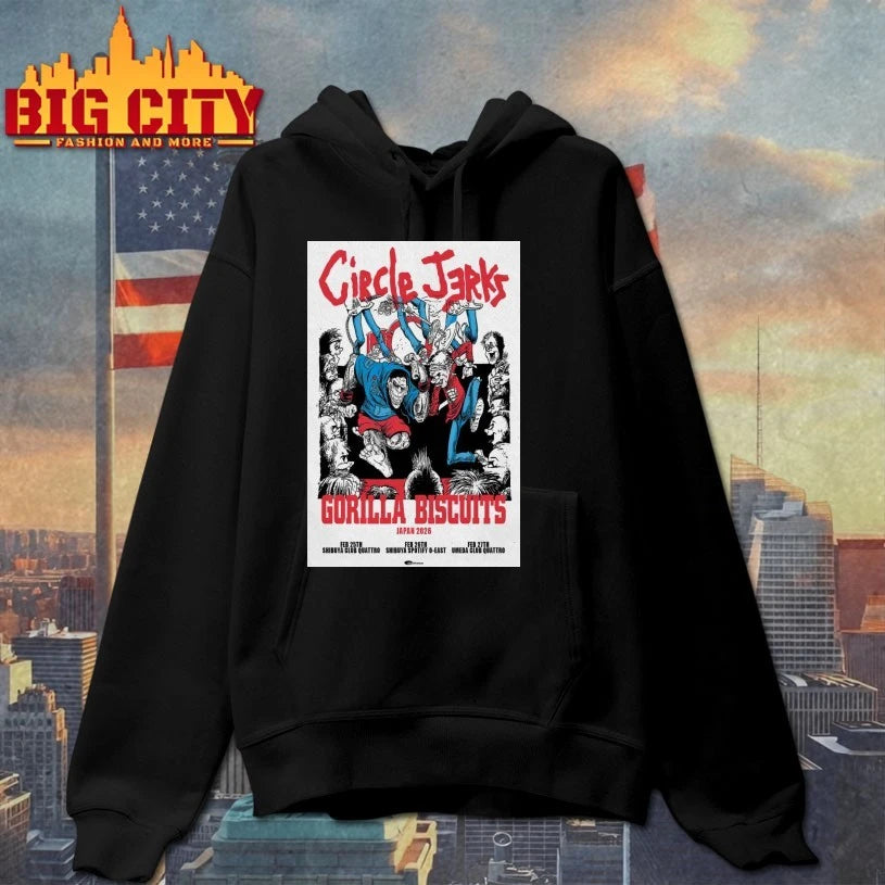 Circle Jerks First Trip To Japan 2026 Poster shirt
