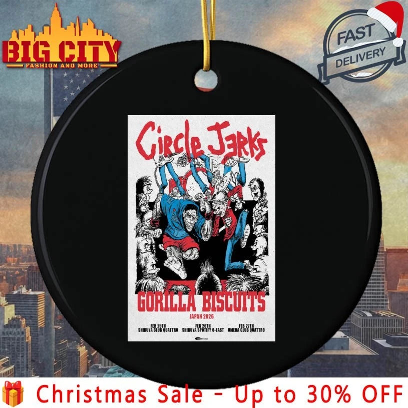 Circle Jerks First Trip To Japan 2026 Poster shirt