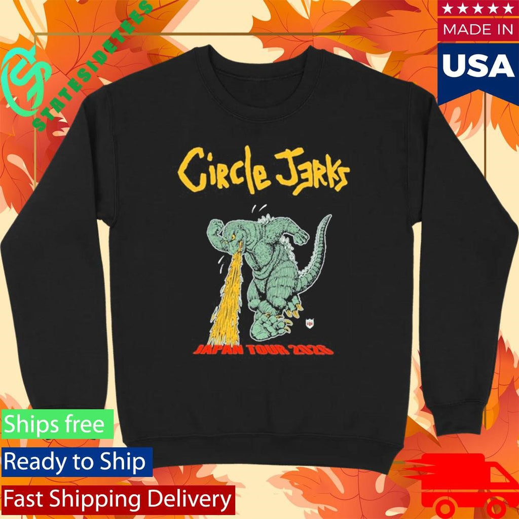 Circle Jerks Tour Feb 25-27 2026 Osaka Shirt
