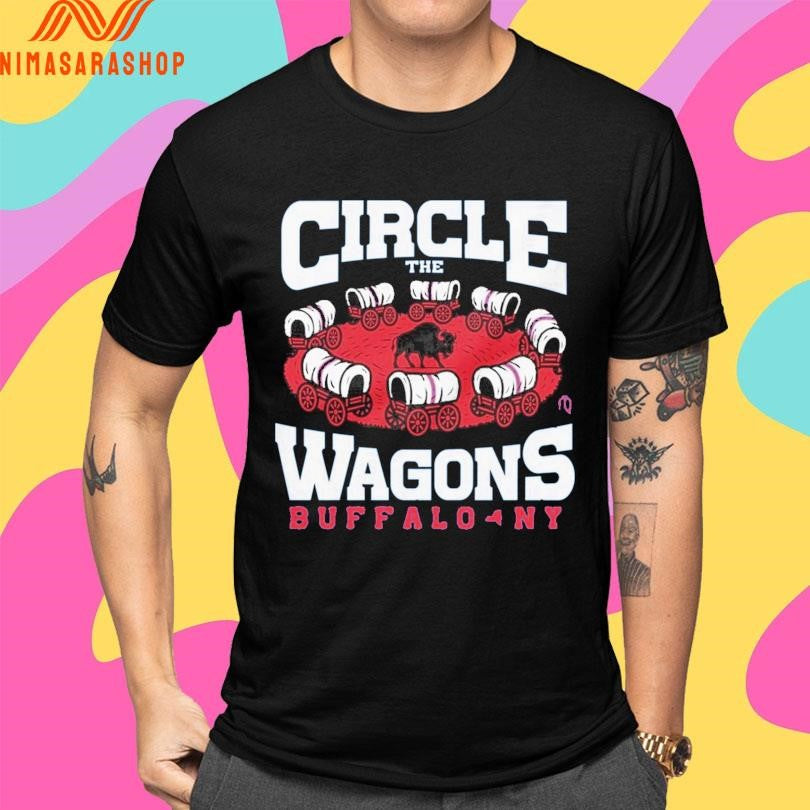 Circle The Wagon Buffalo NY Shirts