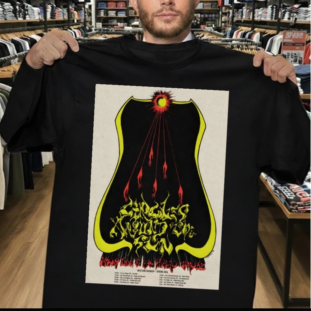Circles Around The Sun Spring 2026 Western Roundup Tour Poster Shirt