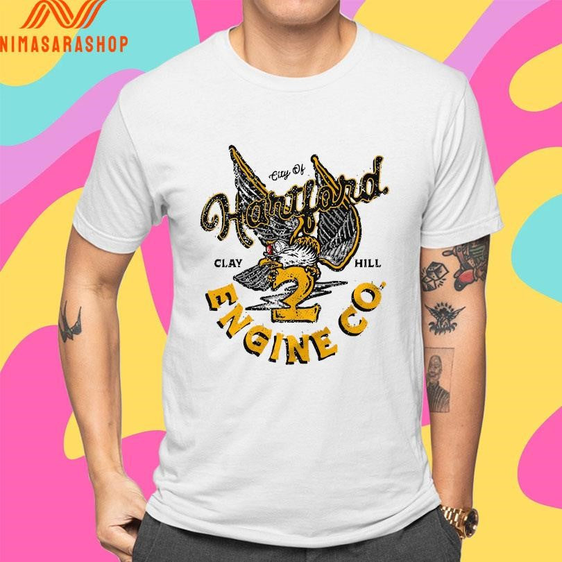 City Of Hartford Fire Clay Hill Engine Co Shirts