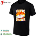Civic Driver Honda Car JDM Automotive shirt