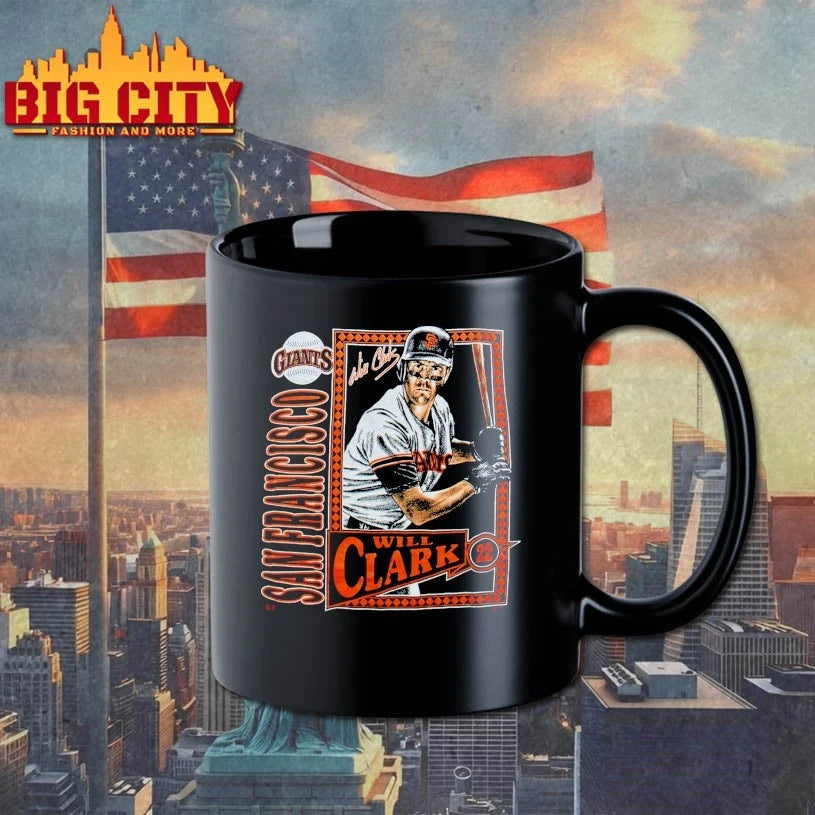Clack 22 San Francisco Giants 1991 shirt
