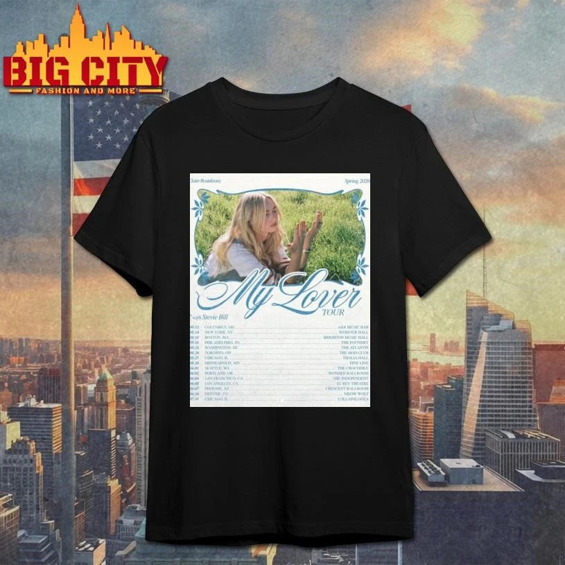 Claire Rosinkranz Spring 2026 My Lover Tour Schedule Venue Dates Poster Shirt