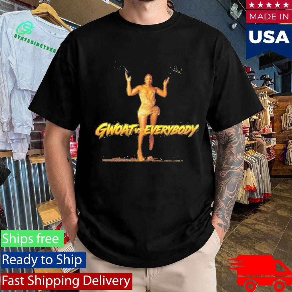 Claressa Gwoat Shields Gwoat Vs Everybody Gold Edition Shirt