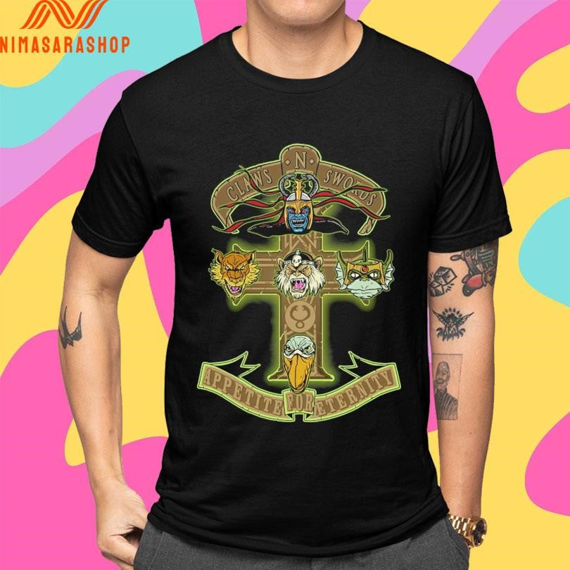 Claws N Swords Appetite For Eternity Shirts