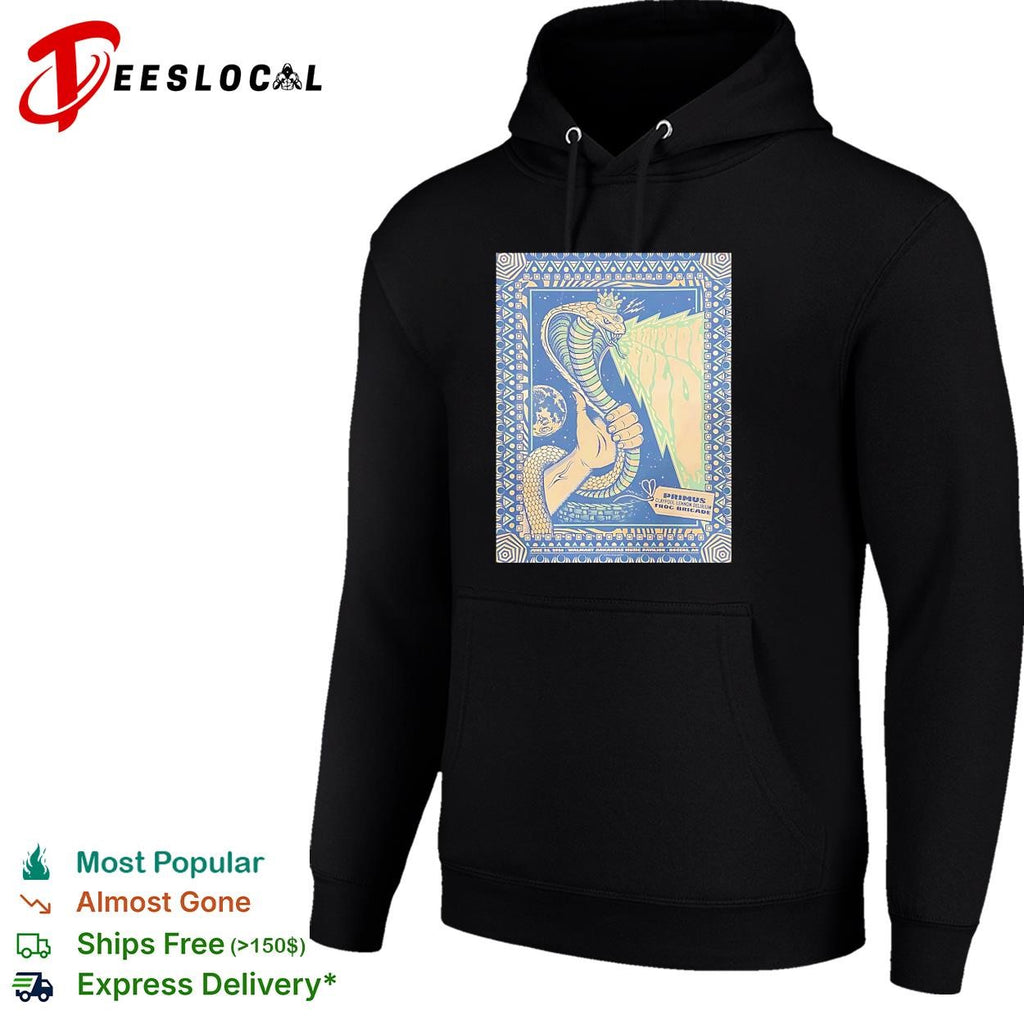 Claypool Gold Primus Claypool Lennon Delirium and Frog Brigade Rogers Arkansas 2026 shirt