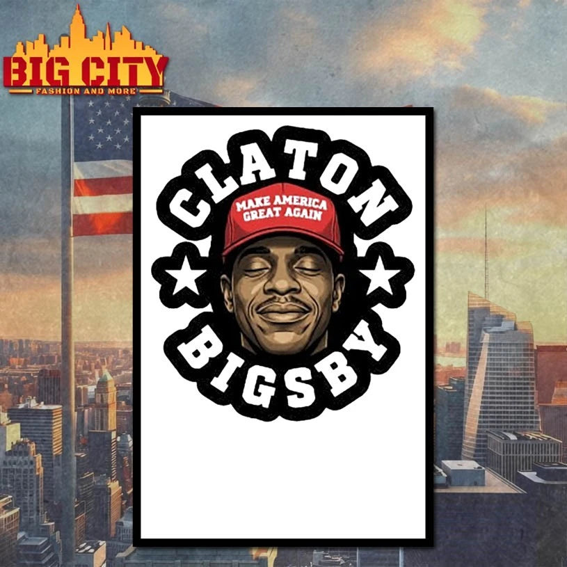 Clayton Bigsby face make america great again shirt