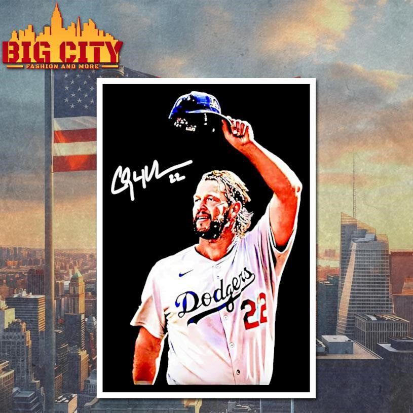 Clayton Kershaw Los Angeles Dodgers Farewell Signature Christmas Shirt